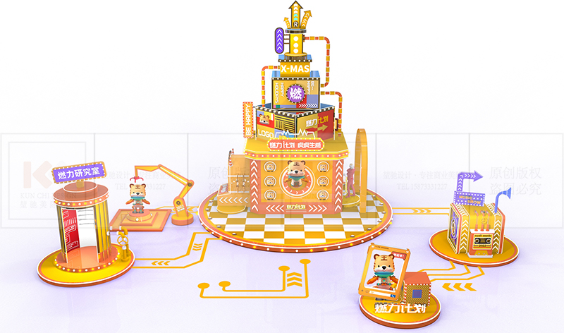 2021-2022圣誕&新年美陳授權(quán)IP(燃力計(jì)劃)