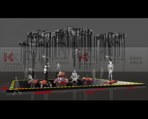 城西銀泰萬(wàn)圣節(jié)主題美陳方案——暗黑萬(wàn)圣節(jié)